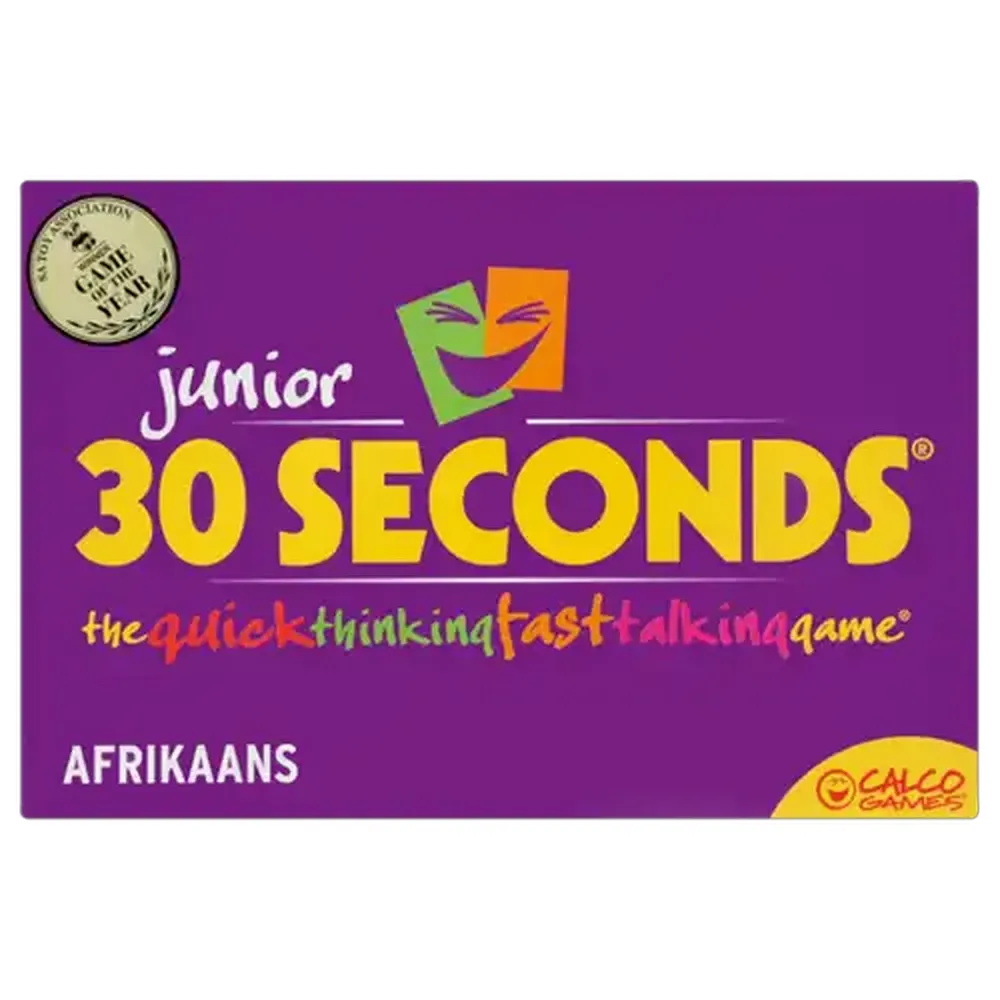 30 Seconds Junior Afrikaans Board Game