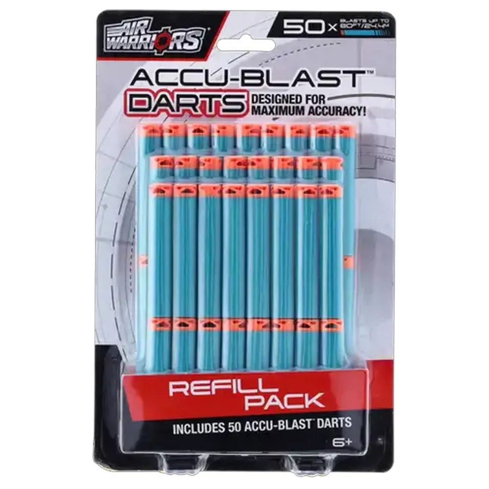 Air Warriors Accu-Blast Refill Darts 50 Piece