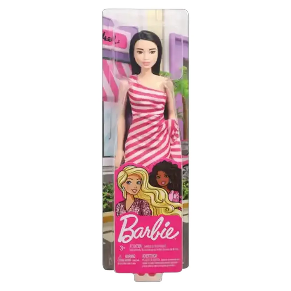 Barbie Dolls in Sparkly Metallic Mini Dresses with Accessories (Type May Vary)