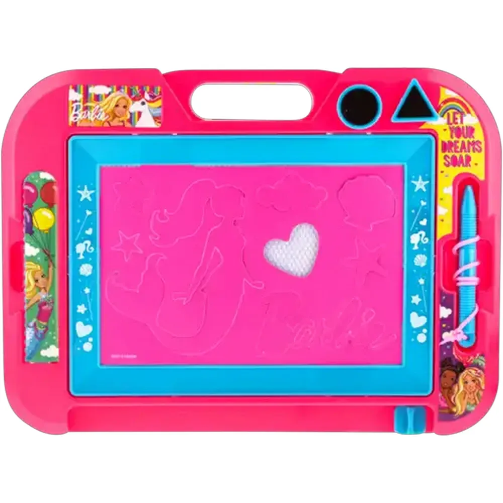 Barbie Medium Pink Magnetic Scribbler