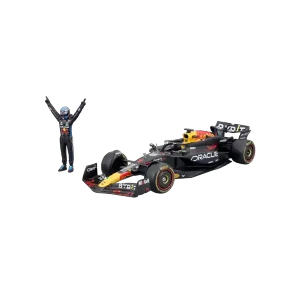 Bburago #1 Oracle Red Bull RB20 2024 With Driver Figurine 1:24 Scale (Max Verstappen)