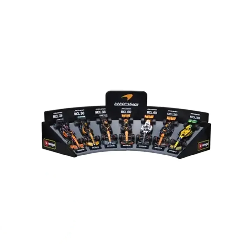 Bburago F1 McLaren Display 1:43 Scale 7-Pack