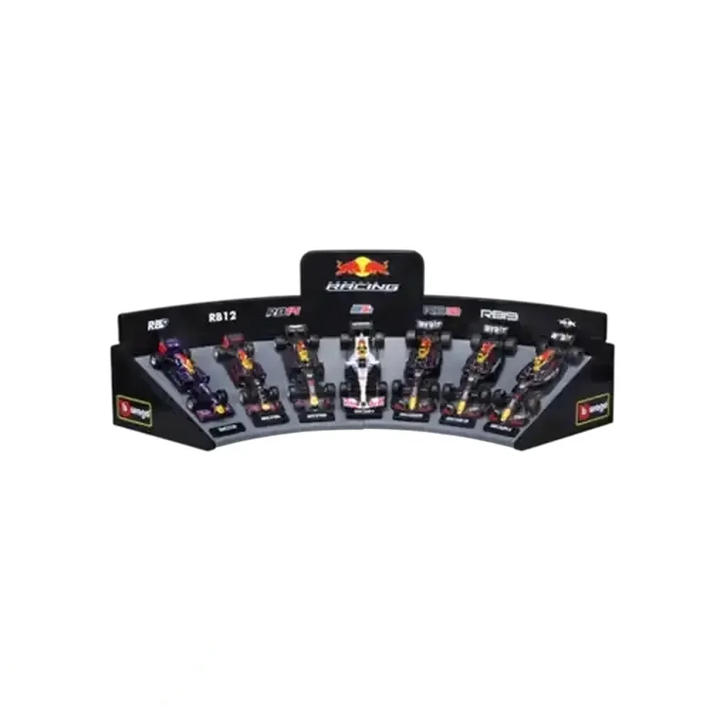 Bburago F1 Red Bull Display 1:43 Scale 7-Pack