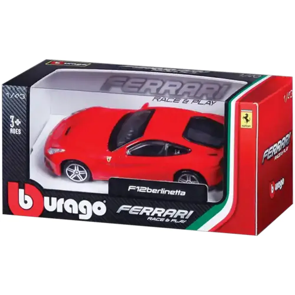 Bburago Ferrari F12 Berlinetta Toy Car 1:43 (Type May Vary)