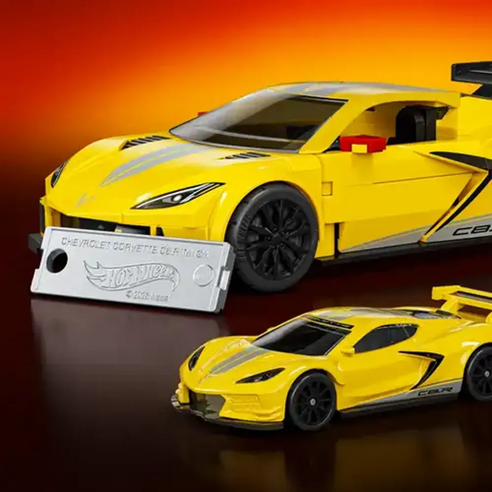 Brick Shop Hot Wheels Speed Series Building Set - '20 Corvette C8.R