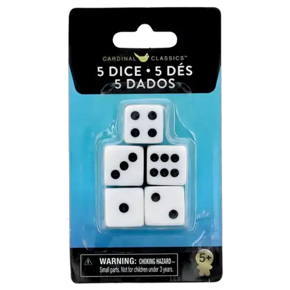 Cardinal Classics Dice 5-Pack