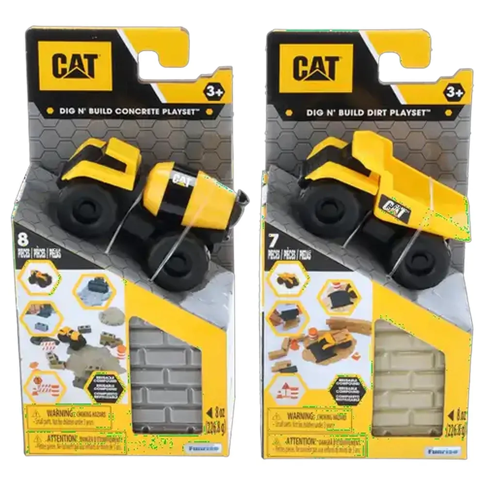 CAT Dig and Build Toy Truck (Design May Vary)