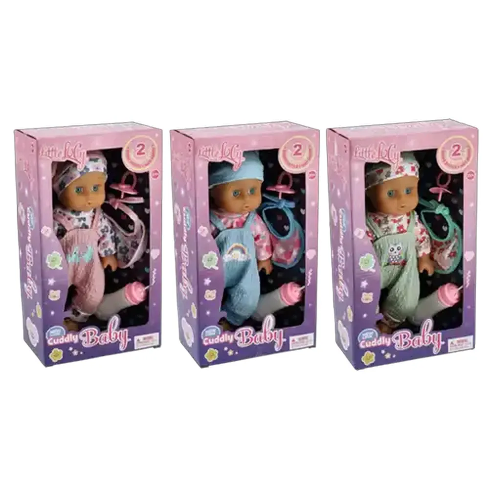 Cuddly Baby Little Lucy Drink & Wet Doll 30cm (Design May Vary)