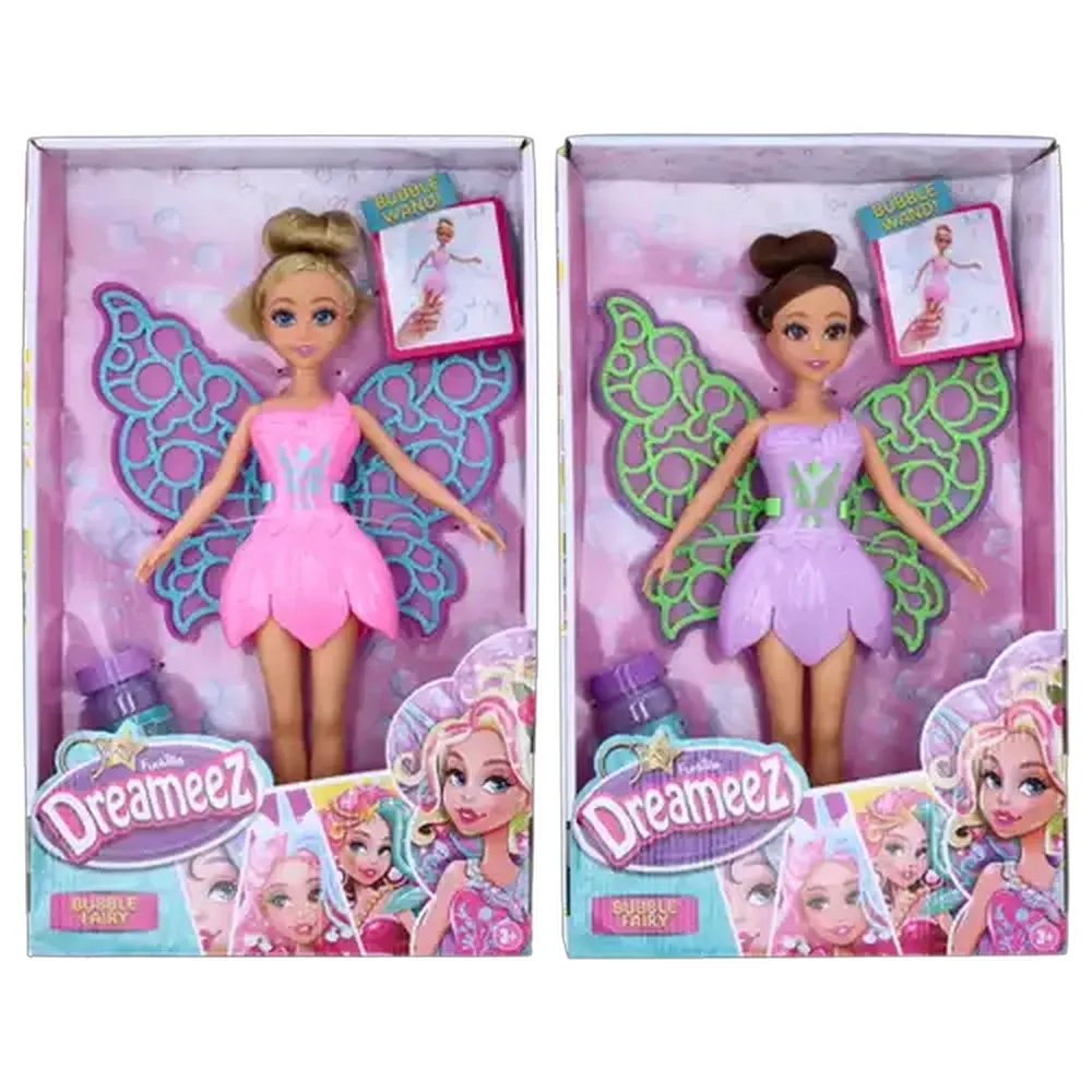 Dreameez Bubble Fairy Boxed Doll (Colour May Vary)