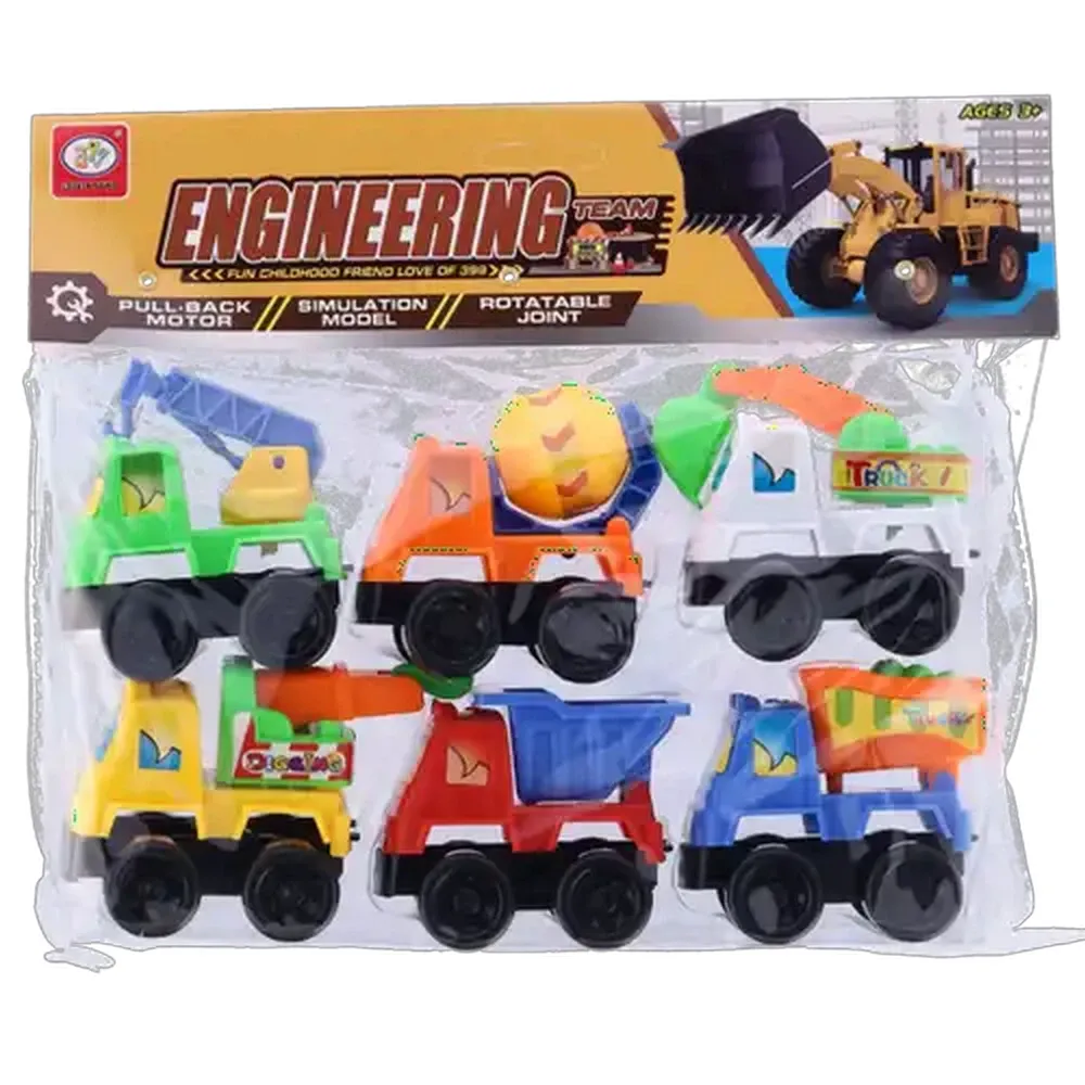 Engineering Friction Truck Set 6-Pack (Type May Vary)