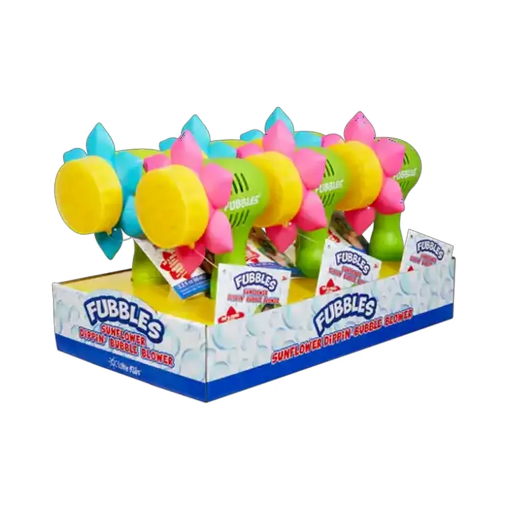 Fubbles Sunflower Dippin' Bubble Blower (Colour May Vary)