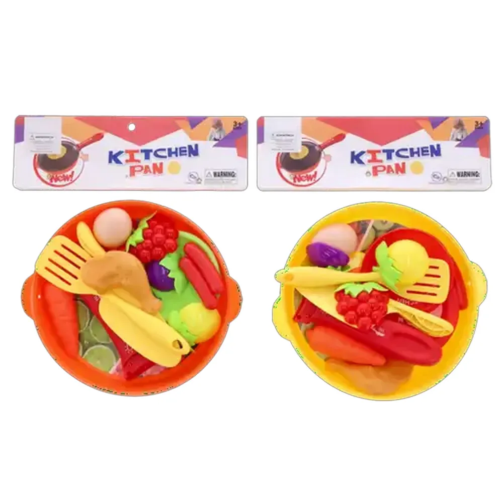 Fun Large Pan Kitchen Set 11 Piece (Colour May Vary)