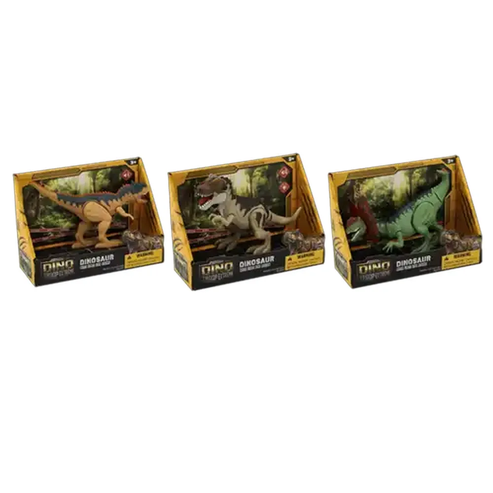 Happy Line Dino Troop Extreme Dinosaur with Light & Sound (Design May Vary)