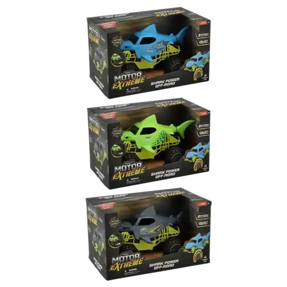 Happy Line Motor Extreme Shark Power Off Road Friction Car (Design May Vary)
