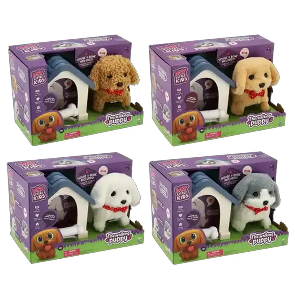 Happy Line My Little Kids The Walking Puppy with House Set (Design May Vary)