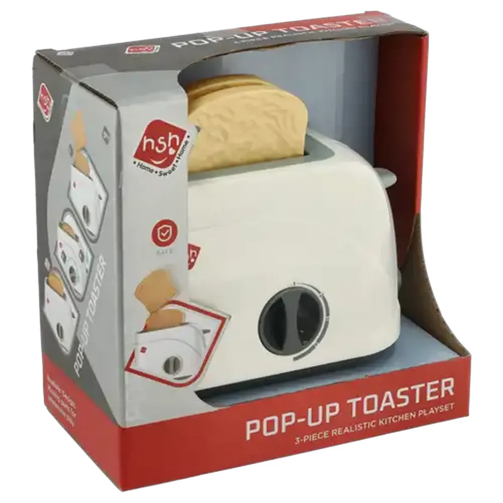 Home Sweet Home Battery Operated Pop Up Toaster