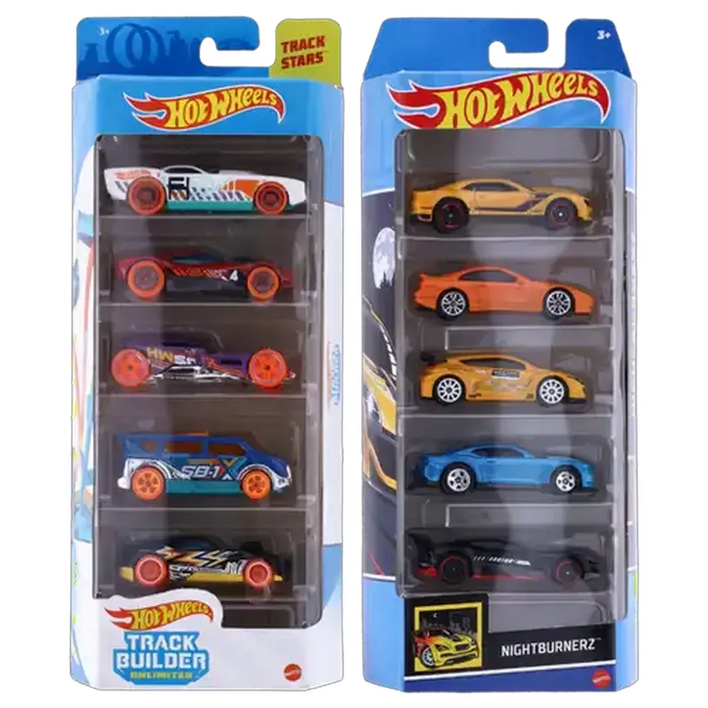 Hot Wheels Die-Cast Cars 5-Pack (Design May Vary)