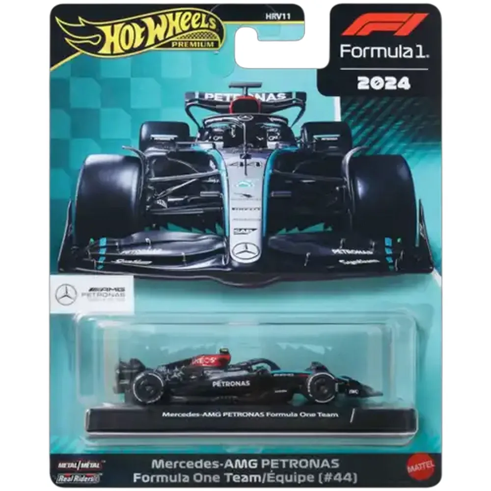 Hot Wheels Formula 1 Mercedes-Benz Driver Lewis Hamilton (#44)