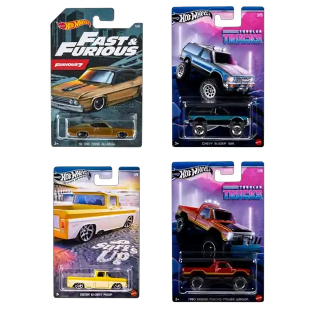 Hot Wheels Toy Car or Truck 1:64 Scale Die-Cast Vehicles (Type May Vary)