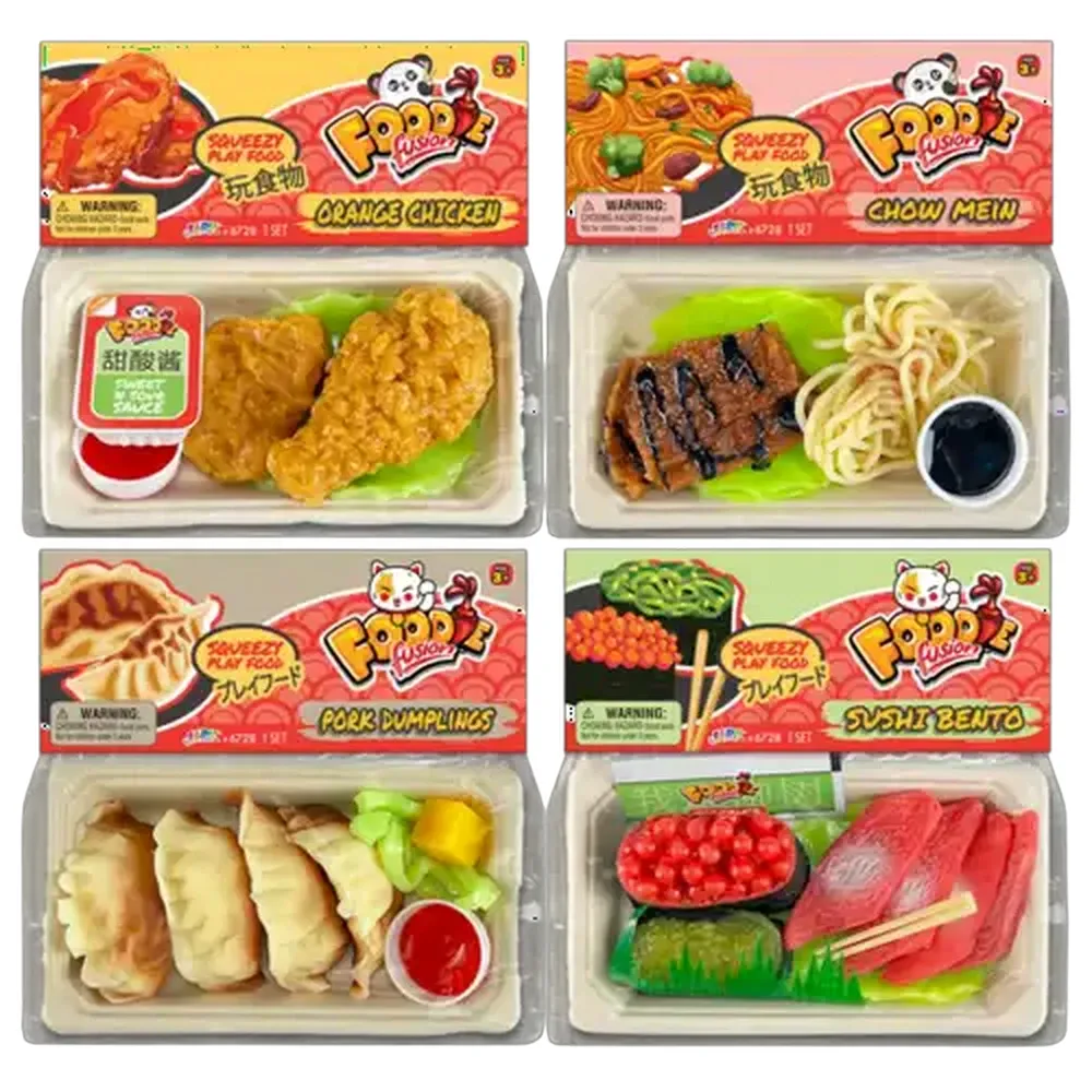 Ja-Ru Foodie Fusion Asian Play Food Squishy Toy (Design May Vary)