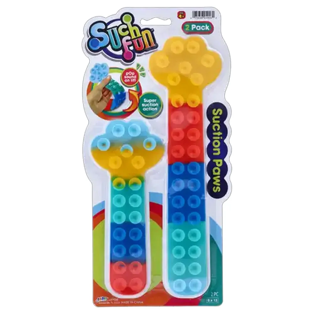 Ja-Ru Such Fun Suction Paws 2-Pack (Design May Vary)
