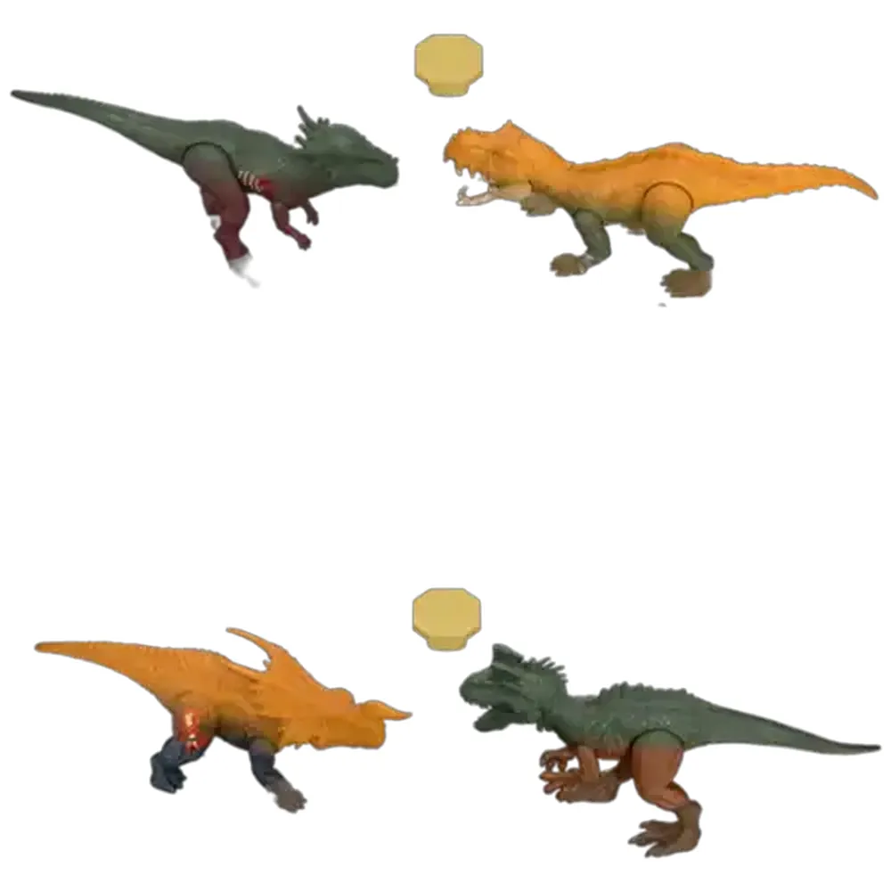 Jurassic World Dino Reveal Battle Pack with 2 Colour-Change Dinosaurs (Species Vary)