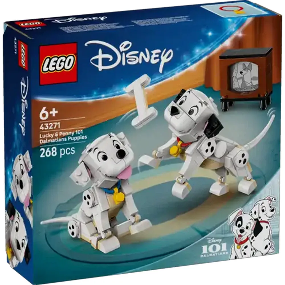 LEGO® Disney™ Lucky & Penny 101 Dalmatians Puppies (43271)