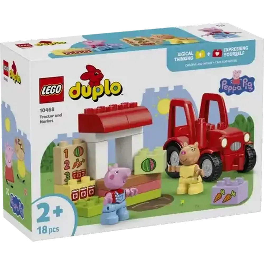 LEGO® DUPLO Peppa Pig Tractor and Market (10468)