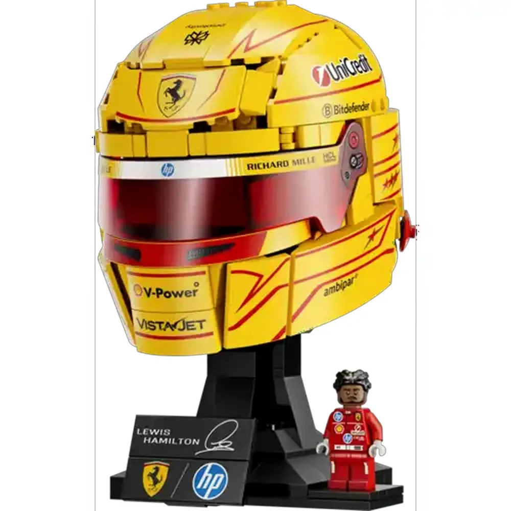 LEGO® Editions Formula 1 Scuderia Ferrari HP Lewis Hamilton Helmet (43022)