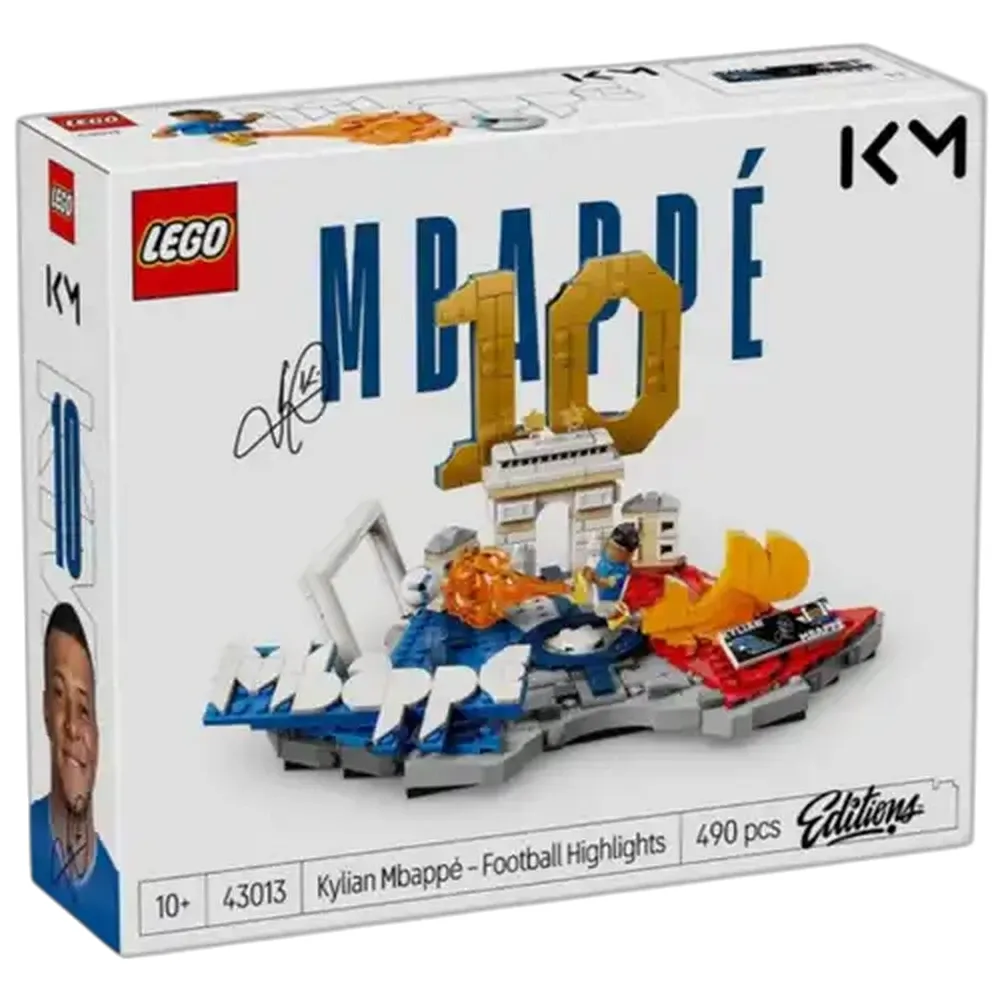 LEGO® Editions Kylian Mbappé Soccer Highlights (43013)