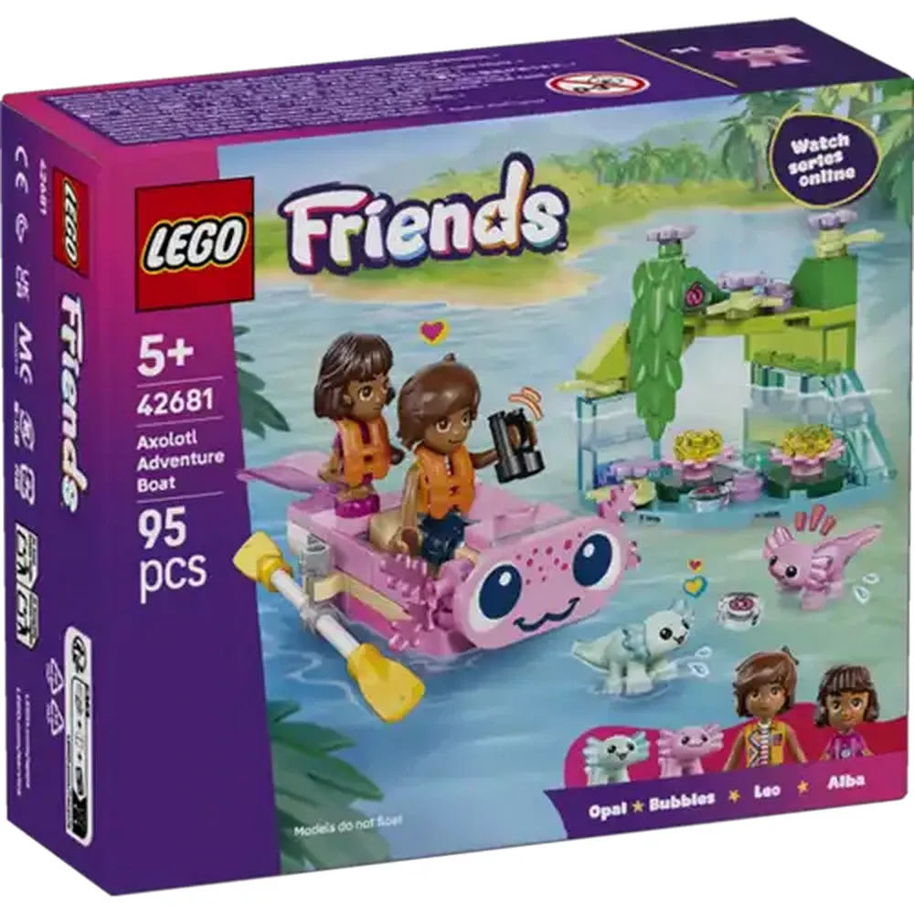 LEGO® Friends Axolotl Adventure Boat (42681)