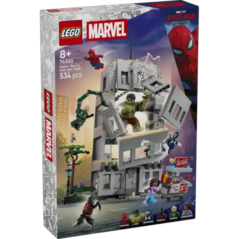 LEGO® Marvel Spider-Man vs. Hulk Epic Clash (76350)