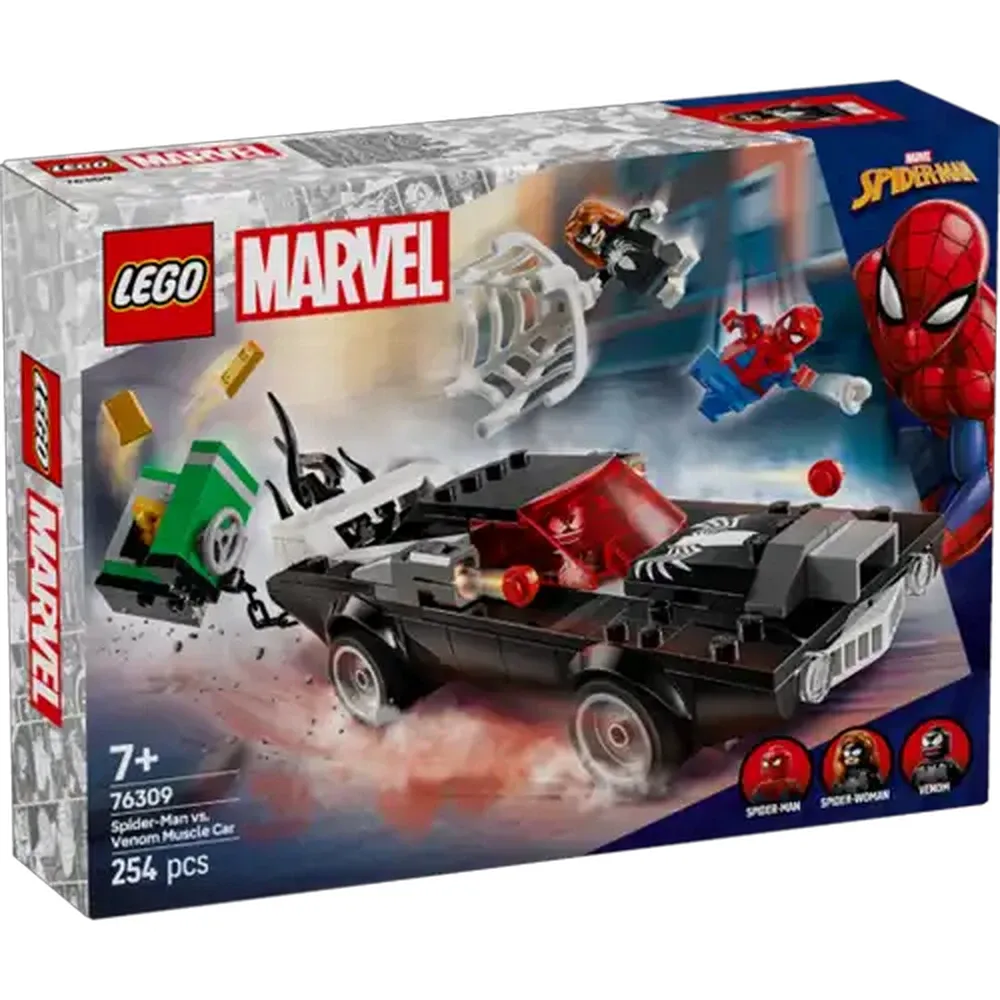 LEGO® Marvel Spider-Man vs. Venom Muscle Car Playset (76309)