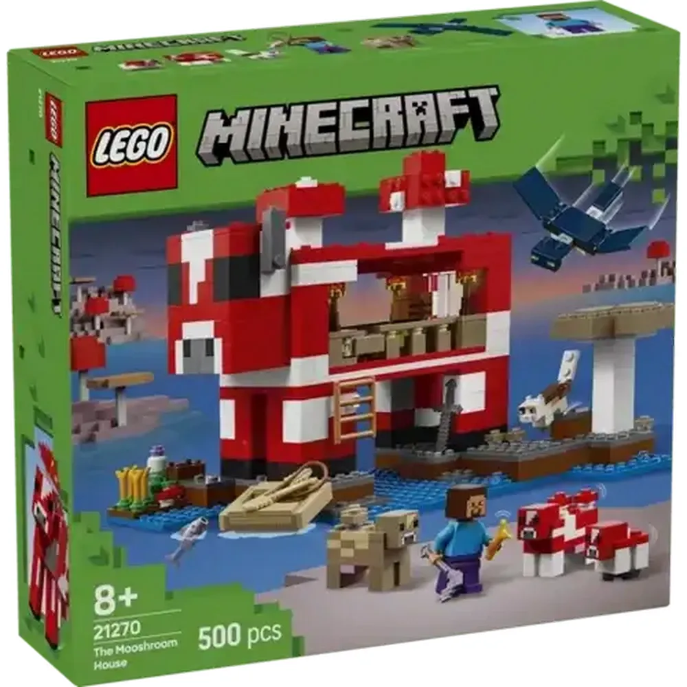 LEGO® Minecraft The Mooshroom House (21270)