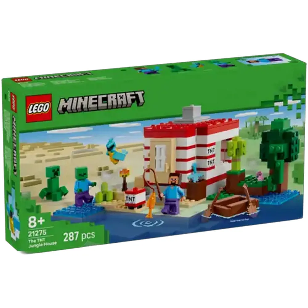 LEGO® Minecraft® The TNT Jungle House (21275)