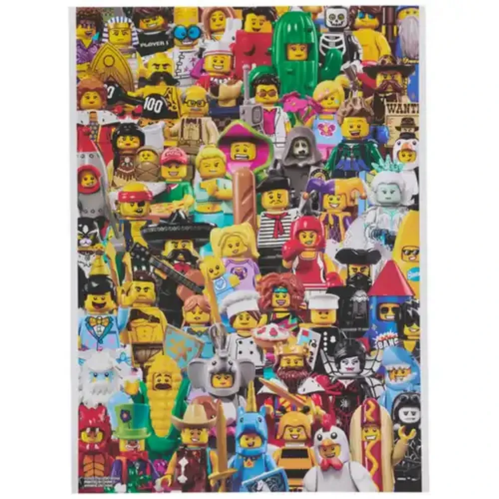LEGO Mini Figure Puzzle 500 Pieces