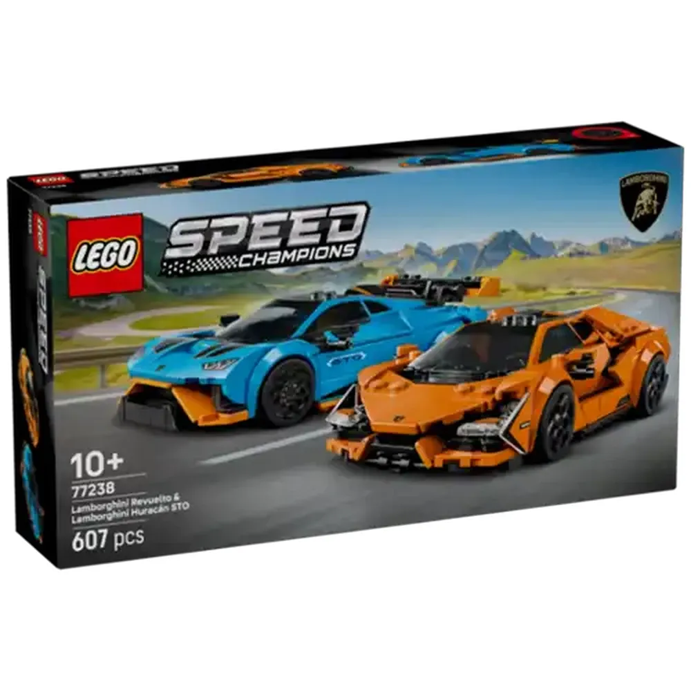 LEGO® Speed Champions Lamborghini Revuelto & Huracan STO (77238)