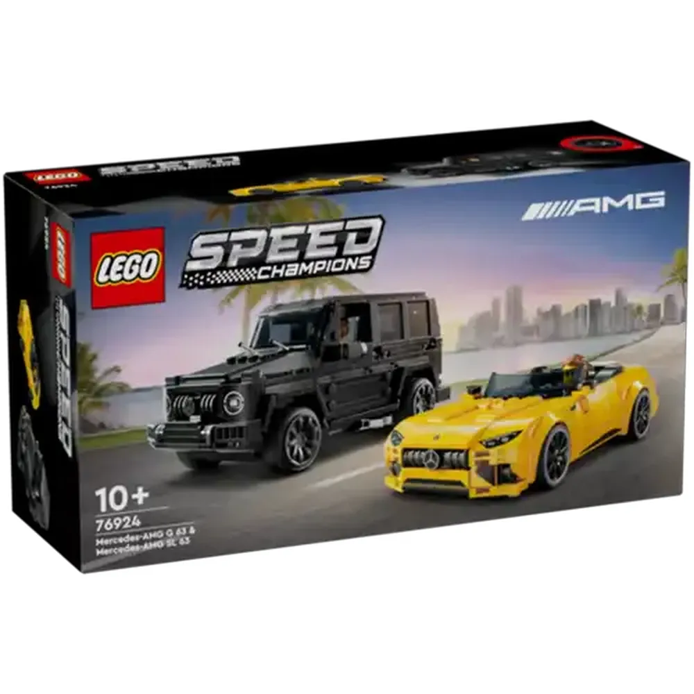 LEGO® Speed Champions Mercedes-AMG G 63 and Mercedes-AMG SL 63 (76924)