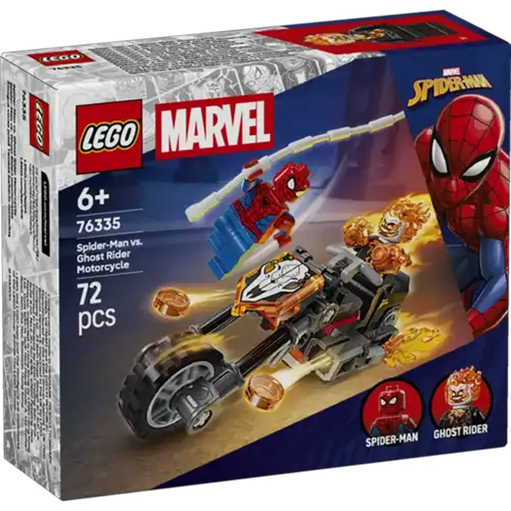 LEGO® Super Heroes Spider-Man vs. Ghost Rider Motorcycle (76335)