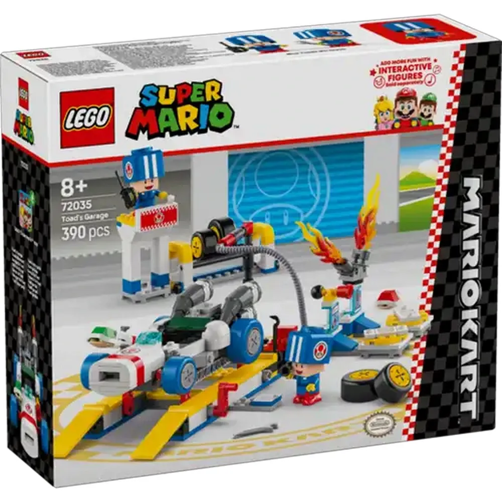 LEGO® Super Mario™ Mario Kart™ Toad's Garage Set (72035)