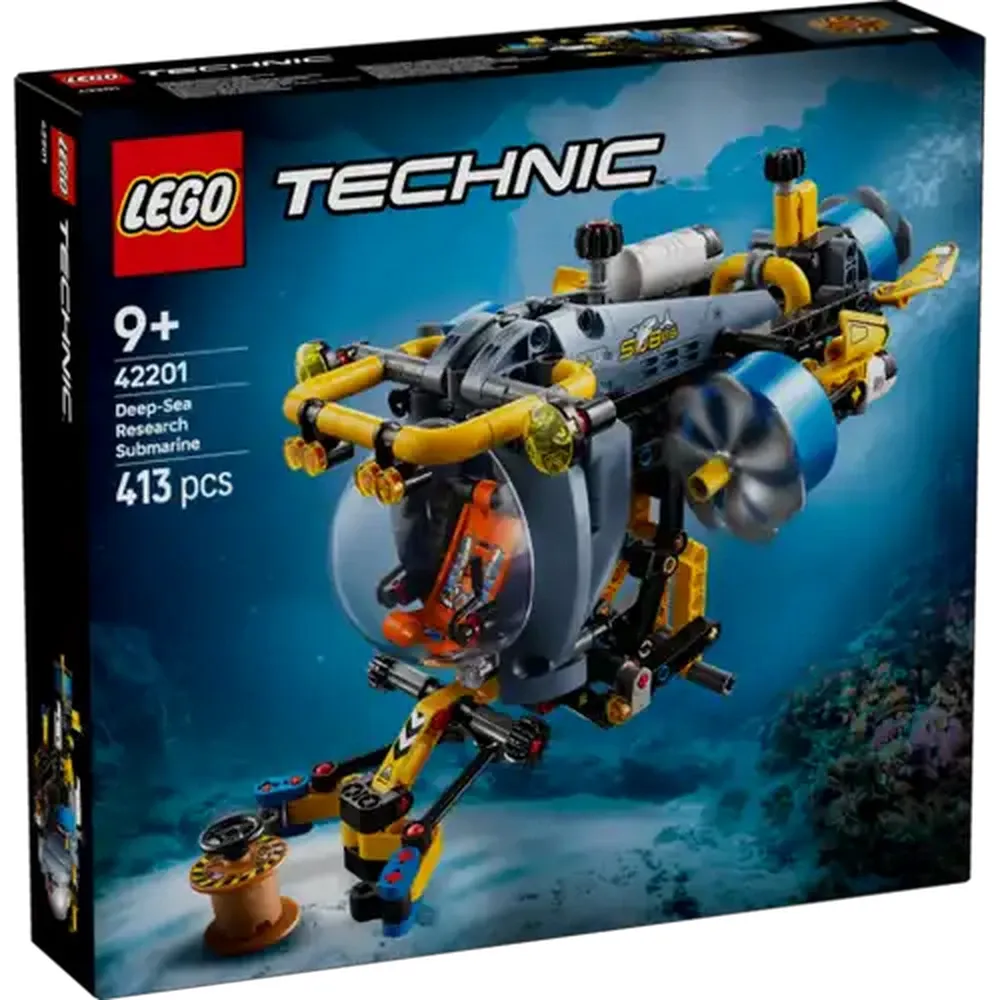 LEGO® Technic™ Deep-Sea Research Submarine Building Toy (42201)