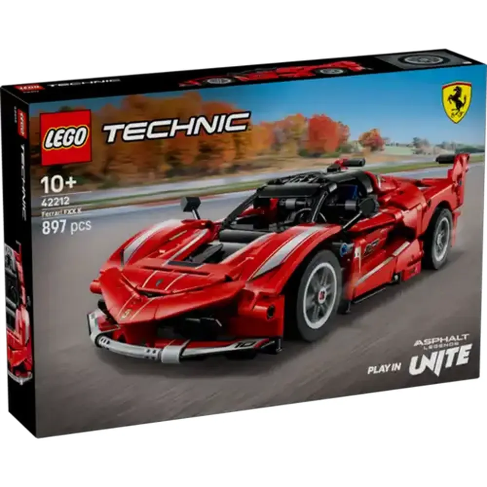 LEGO® Technic™ Ferrari FXX K Model Car Kit STEM Building Toy (42212)