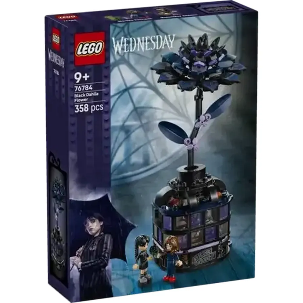 LEGO® Wednesday Black Dahlia Flower (76784)
