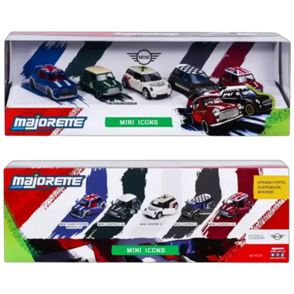 Majorette Mini Cooper Gift Pack 1:64 Scale 5-Pack