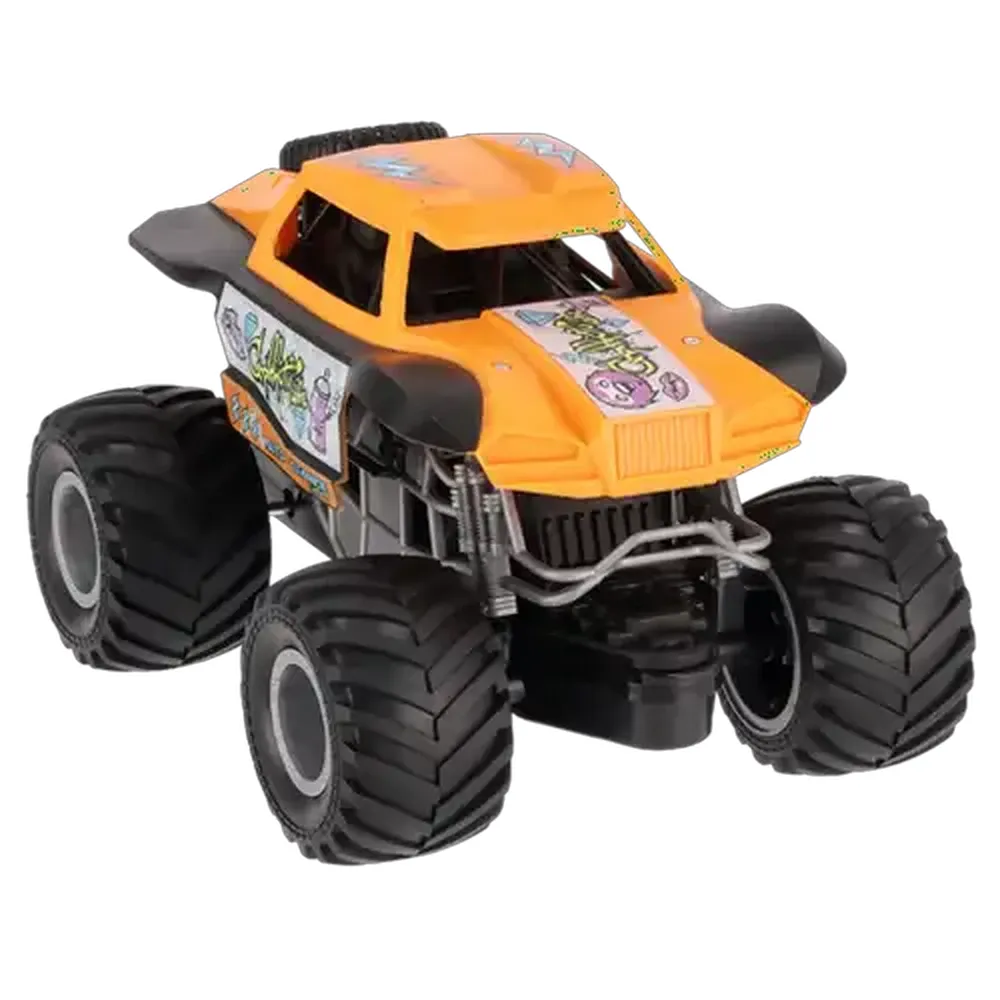 Mayhem Orange Friction Monster Truck 1:24