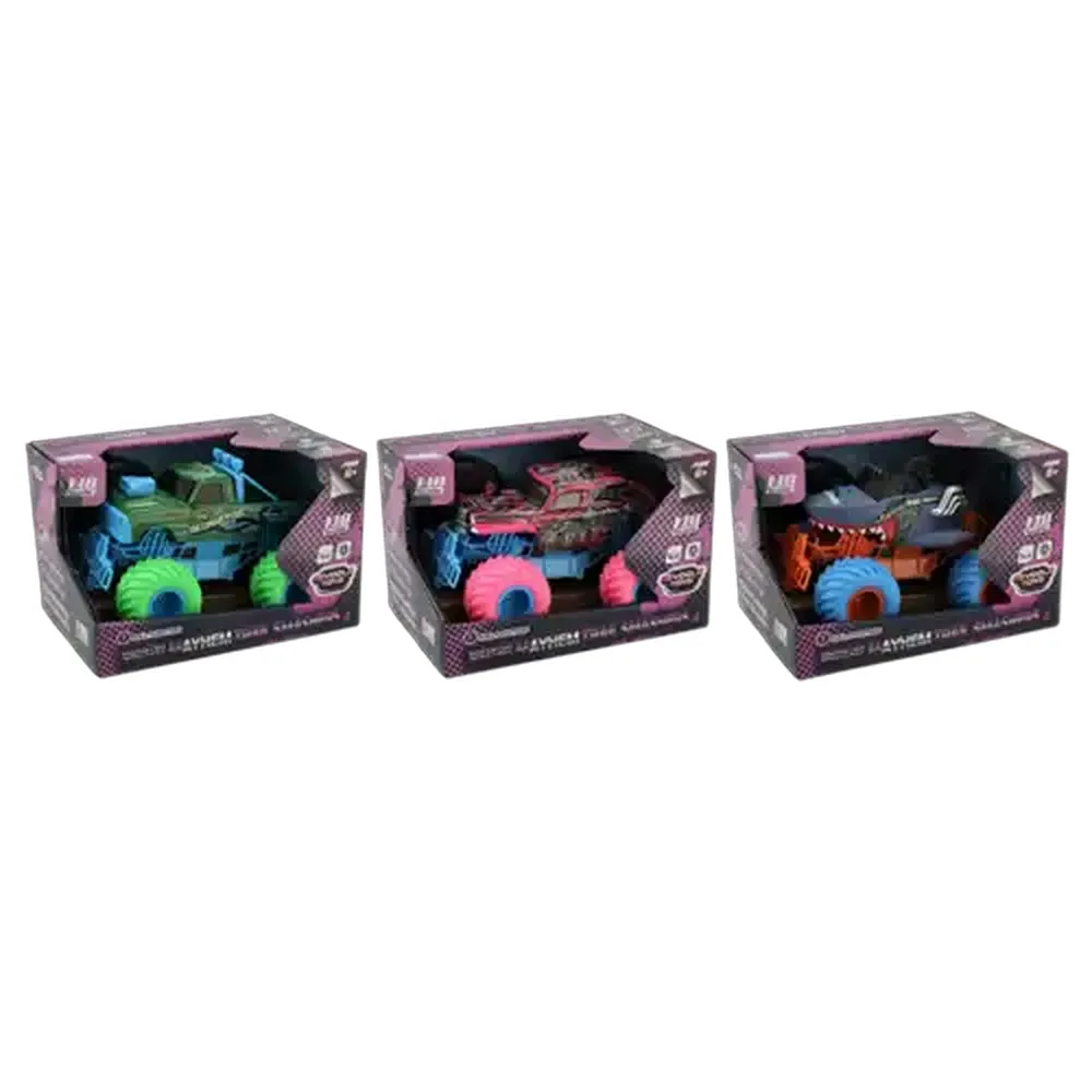 Mayhem Trail Smashers Remote Control Monster Truck 1:18 (Design May Vary)