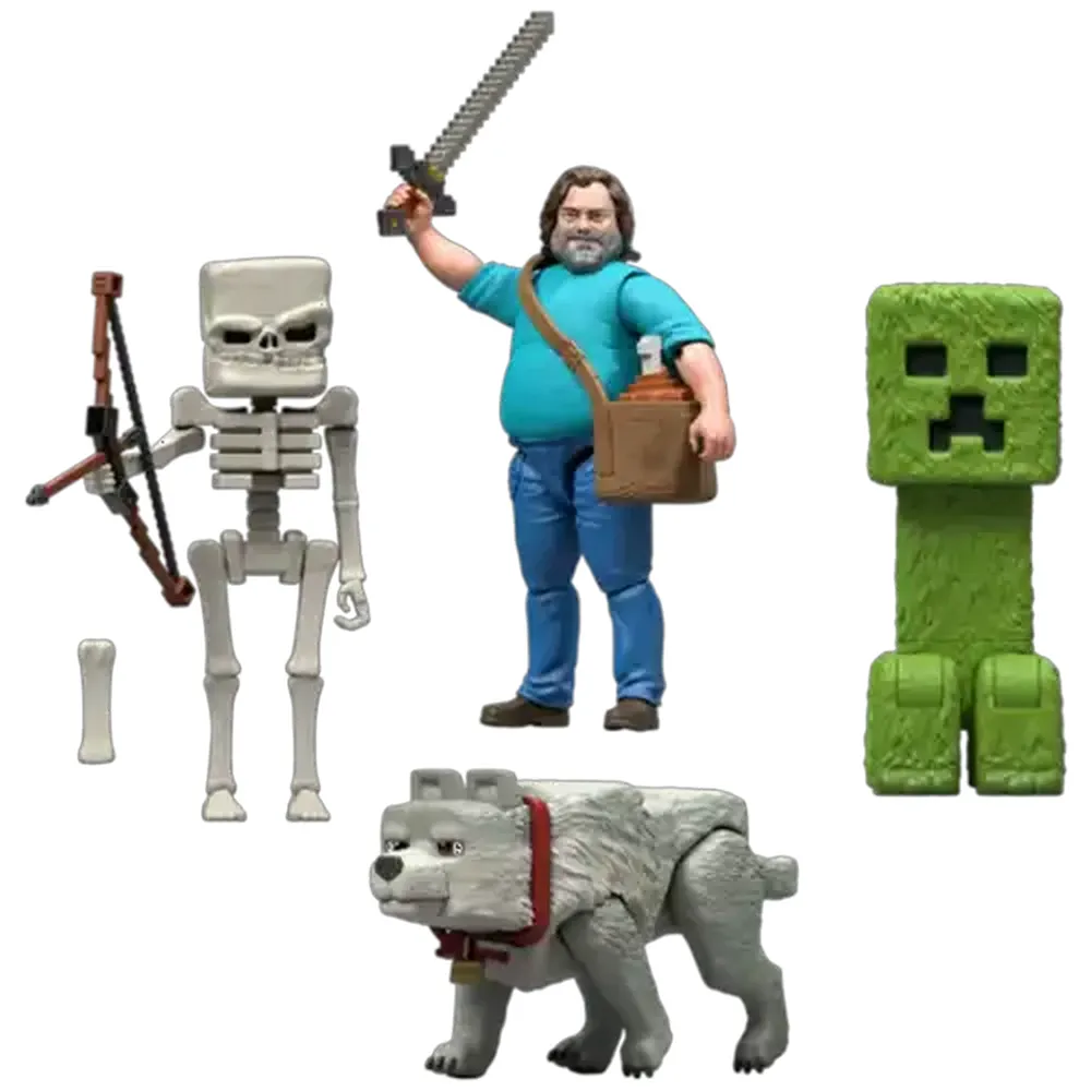 Minecraft Toy Action Figure & Accessories, Inspired by A Minecraft Movie, 3.25-inch (Styles May Vary)