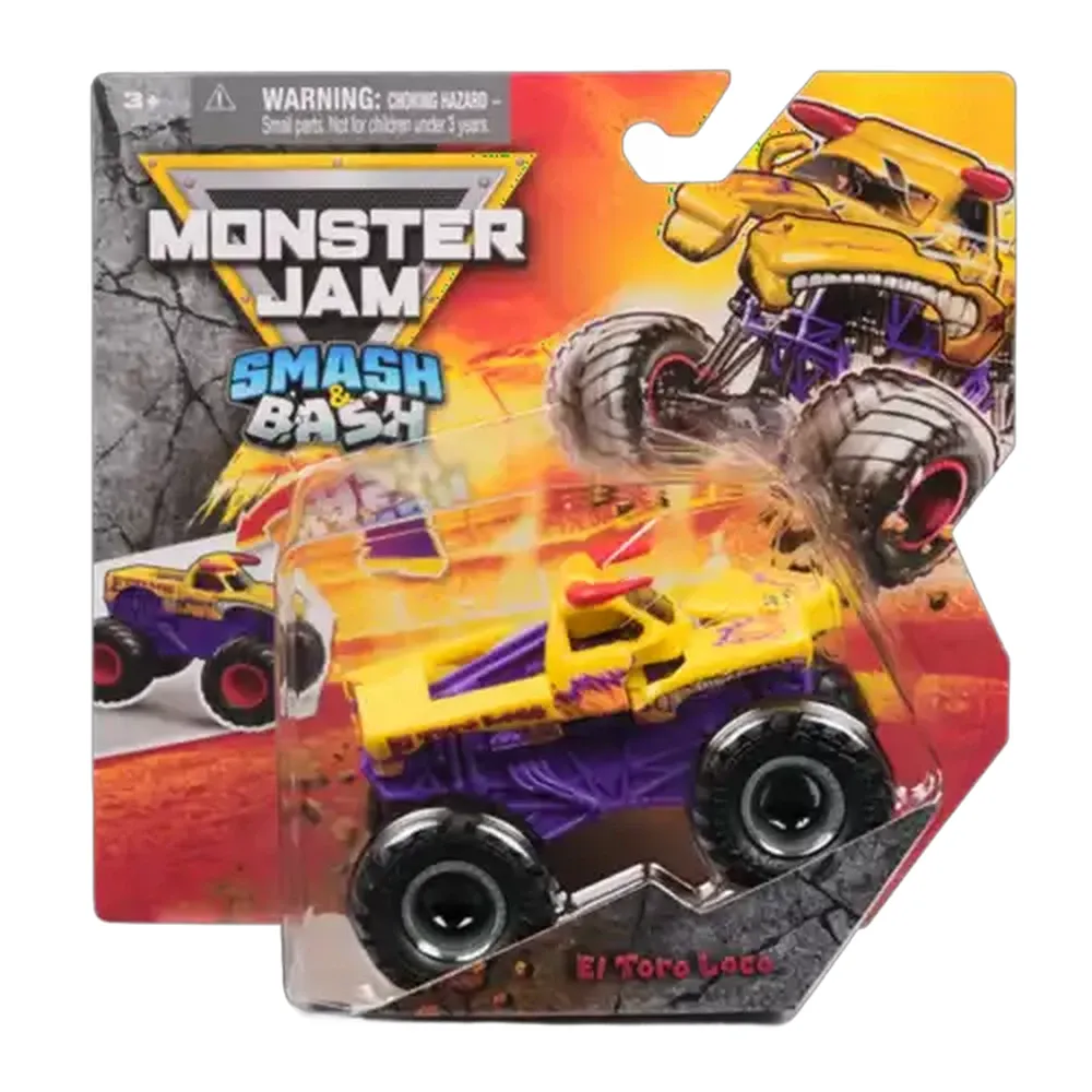 Monster Jam 1:64 Smash & Bash Vehicle (Type May Vary)