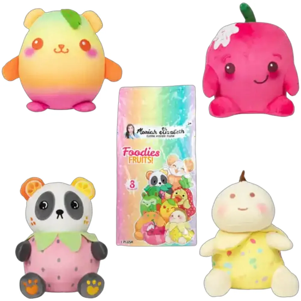 Moriah Elizabeth Classic Mystery Plush Foodies Fruits 11" (Type May Vary)