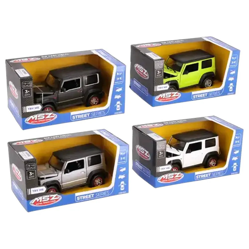 MSZ Suzuki Jimny Die-Cast Car Scale 1:18 (Colour May Vary)